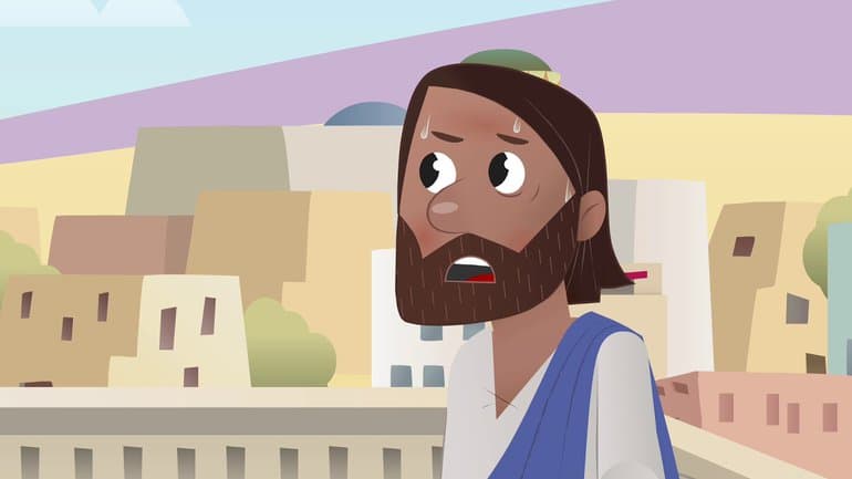 Tentation dans le désert - La Bible App pour les Enfants - Histoire 22