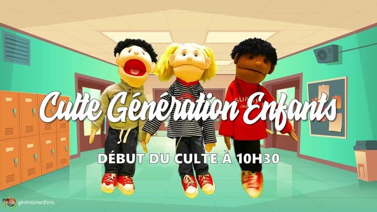 Culte Génération Enfants du 11 septembre 2022