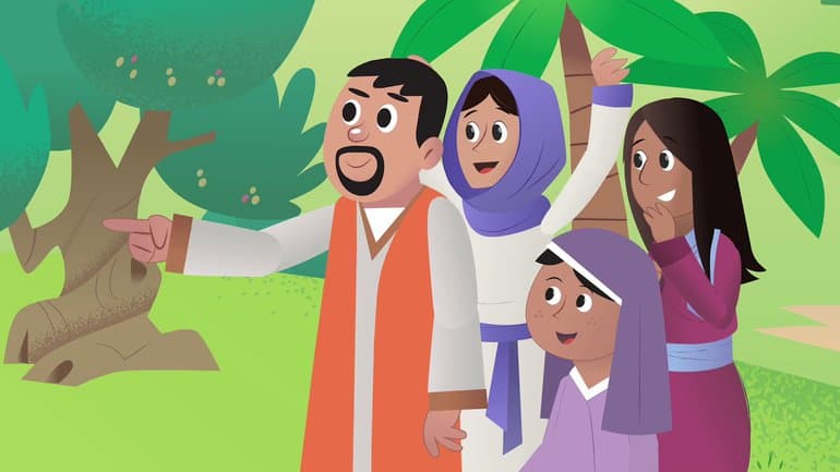L’ânon et le Roi - La Bible App pour les Enfants - Histoire 29