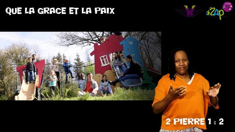 QUE LA GRACE ET LA PAIX - 2 Pierre 1 : 2 - LSF